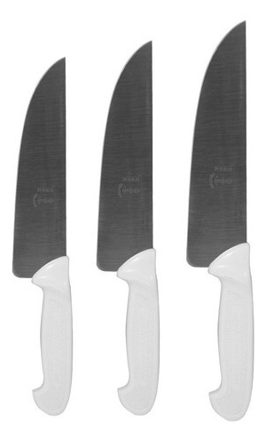 Set Cuchillo Eskilstuna  Carnicero X3 Acero Inox 