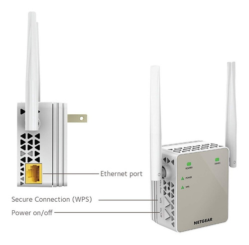 Router Netgear Repetidor Amplificado Dual Señal Wifi Ex3700