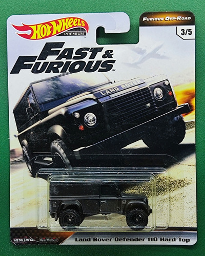 Land Rover Defender 110 Hard Top R&f Hotwheels Premium 1/64