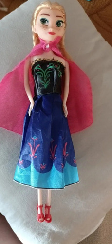 Muñeca Frozen Princesa Anna De 30cm
