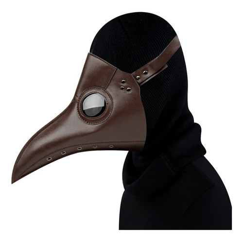 2 Piezas Máscara Negra Pájaro Cuervo Halloween Moda
