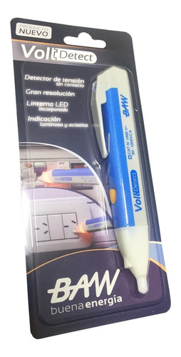 Imagen 3 de 8 de Detector Voltaje Tensión Lapiz Óptico Acústico Luz Led Baw