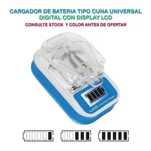 Cargador Universal para Baterías Celular - Cámaras