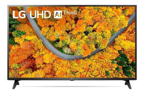 Imagem 1 de 7 de Smart Tv LG 50 4k Uhd Up7550psf Hdr Ai Thinq Preto