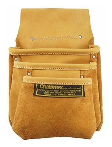 Chalimex St1146 Bolsa De 3 Bolsillos Para Uñas Y Herramienta