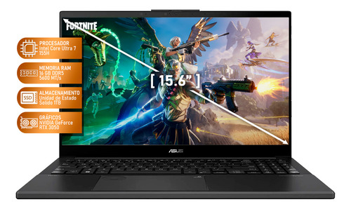 Laptop Gamer Asus Vivobook Pro 15 Nvidia Geforce Rtx 3050 Intel Core Ultra 7 155h 16gb Ram 1tb Ssd Oled 15.6 Windows 11 Home Teclado En Ingles