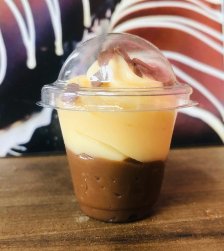 Imagem 2 de 3 de 72 Mini Copos Bolha Felicidade 25ml Confeitaria Profissional