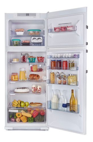 Heladera auto defrost Koh-i-noor KD-4394/7 blanca con freezer 413L 220V