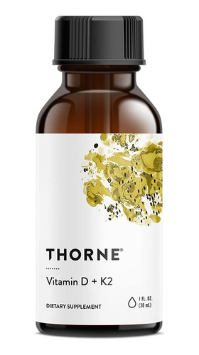 Thorne Investigacin  Vitamina Dk2 Liquid  1oz