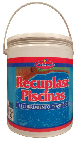 Recuplast Piscinas Azul Profundo X 4 Litros Sinteplast