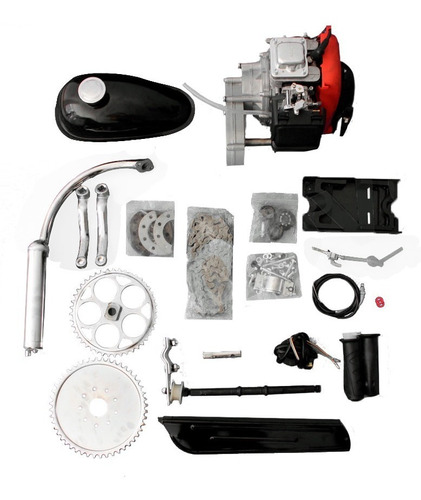 Kit Motor 4 Tempos 49cc Gasolina Para Bicicleta Importway