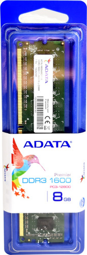 Adata Memoria Ram Ddr3 8gb Pc 1600 Premier Udimm 1.5v Cl11
