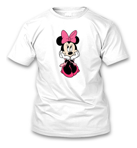 Playera Minnie Mouse Personaje Todas Las Tallas