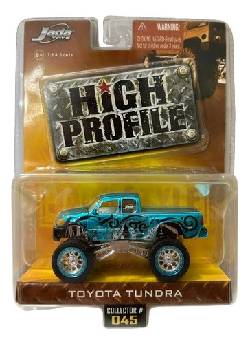 Miniatura Jada Toys Toyota Tundra #45 1:64 High Profile