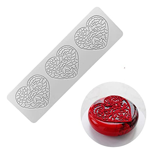 Molde De Encaje Para Fondant Con Hojas Huecas En 3d, Múltipl