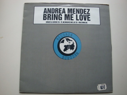 Andrea Mendez Bring Me Love 12  Vinilo Franc 95 Mx