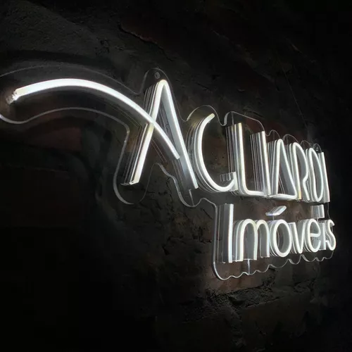 Luminária letras Led tipo Neon - Palavras