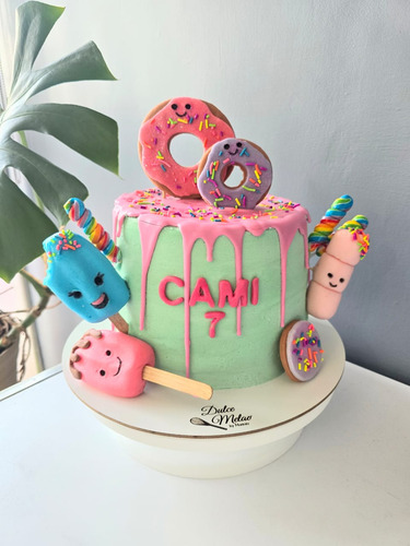 Pastel En Fondant O Buttercream Personalizado 10 Personas