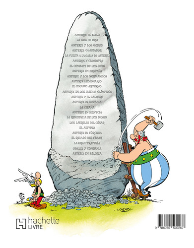 18. Los Laureles del César, de Goscinny, René. Asterix, vol. 18. Editorial HACHETTE LIVRE, tapa blanda en español, 2019