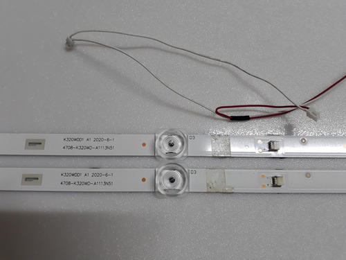 Tiras Led 2/6 Jvc Si32rf Originales (Usado)