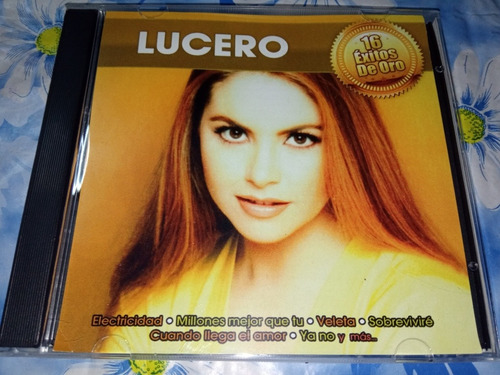 Cd Nuevo, Lucero 16 Exitos De Oro Lo Mejor Balada Pop