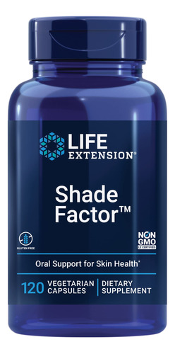 Supplement Life Extension Shade Factor 120 Cápsulas Vegetari