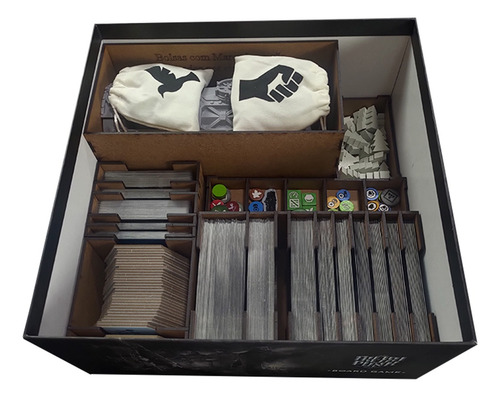 Organizador (insert Mdf) Para Frostpunk: The Board Game