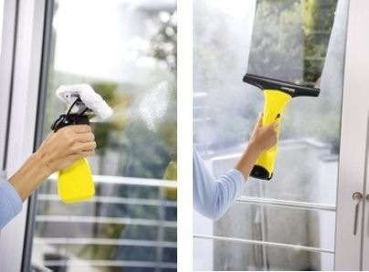 Limpiavidrios A Batería Ion Litio Karcher Wv 50 Plus