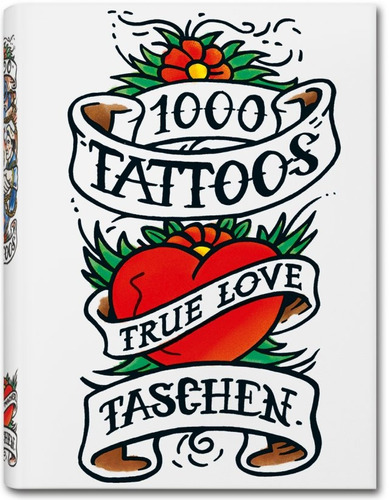 1000 Tattoos, de Riemschneider, Burkhard. Editora Paisagem Distribuidora de Livros Ltda., capa dura em inglês, 2014