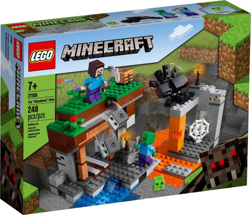 Minecraft A Mina Abandonada Lego Quantidade de peças 248