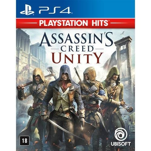 Assassins Creed Unity Ps4 Midia Fisica Novo Português