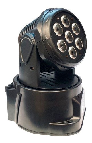 Luz Cabezal Movil Led Bola 7x10w Dmx Profesional / E-roca