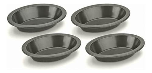 Cuisinart Juego De 4 Platos Ovalados Para Tartas, Mini-metal