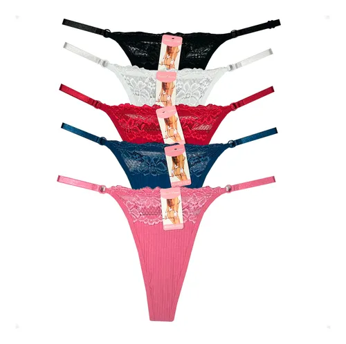 comprar Pack X 6 Tangas Colaless Ajustable Regulable Modelos - Otec