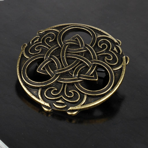 Paquete De 2 Broches Vikingos Medievales Retro Capa Abrigo