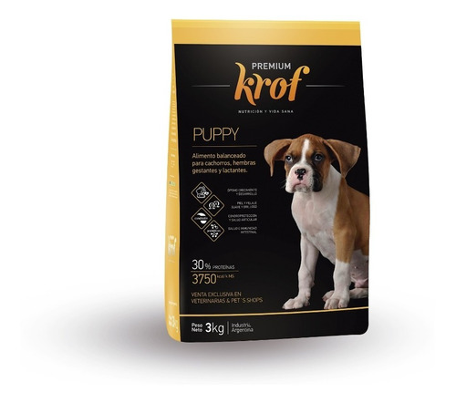 Krof Perro Cachorros X 15 Kg ( Krofy )