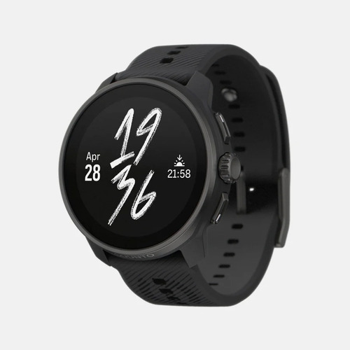 Relógio Gps Suunto Race S Power Blue Preto Liso Preto Preto