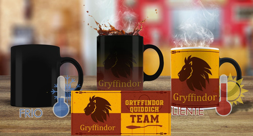 Taza Magica Equipos De Quidditch (Usado)