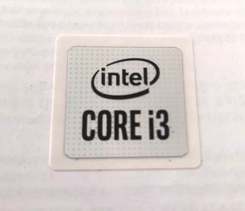 Adesivo Intel Core I3 10 Geração