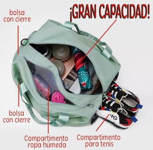 Y Maleta Deportiva Casual Viaje Mochila Morral Moda Cruzado