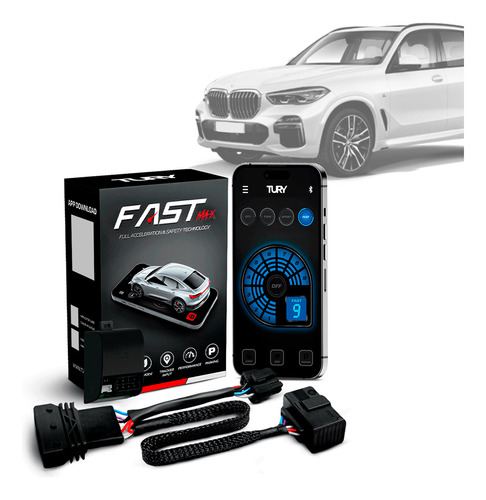 Módulo Acelerador Pedal Fast Com App Bmw X5 2014 15 16 17 18