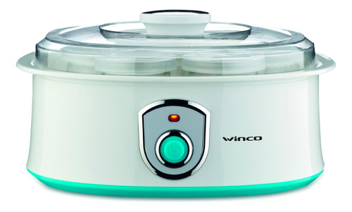 Yogurtera Electrica Winco W630 1.2lts 7 Vasos Vidrio 