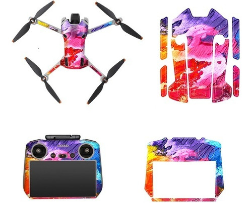 Stickers Protector Plotter Calcos Dron Dji Mini 4 Pro