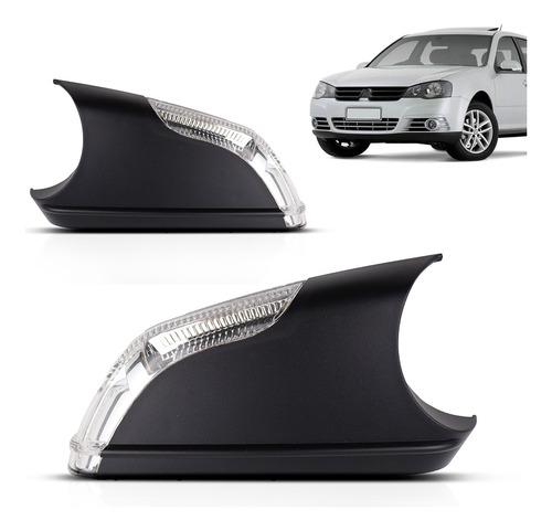 Par Pisca Retrovisor Golf 2008 2009 2010 2011 12