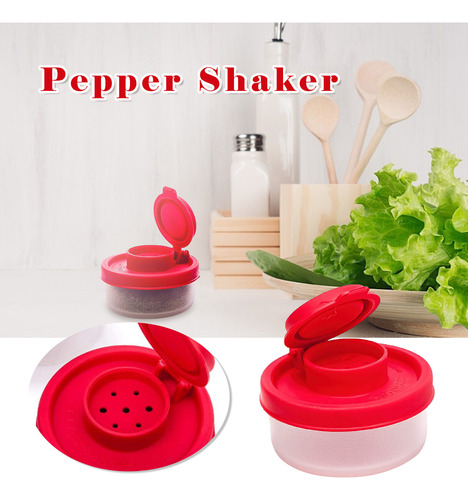 Pepper Shakers Mini Salero Resistente A La Humedad Para Ir D