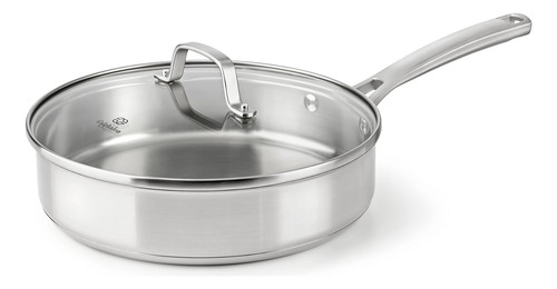 Sartén Con Tapa Calphalon, Acero Inoxidable, Cap 2.82 L