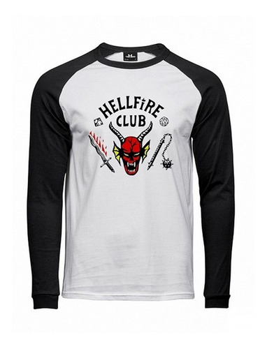 Camiseta Hellfire Club De Stranger Things