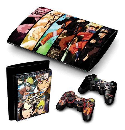 Skin Personalizado Ps3 Super Slim Anime Naru (0414)