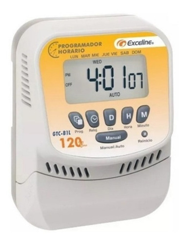 Reloj Programable Diario Semanal 10on 10off 20a  120v Tienda