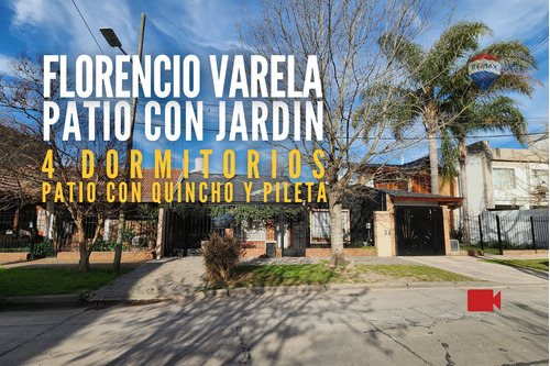 Venta Casa Con Cochera Quincho Y Pileta. F. Varela